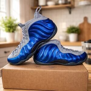 Size 13 - Nike Air Foamposite One Sport Royal 314996-401 Men’s Preowned No Box